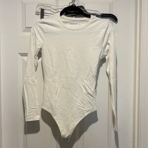 Abercrombie & Fitch Soft White Bodysuit